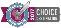 Discover Wisconsin 2017 Choice Travel Destination logo