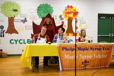 Syrup judging contest